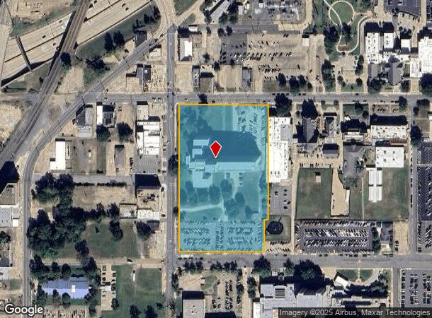 1525 Fairfield Ave, Shreveport, LA Parcel Map