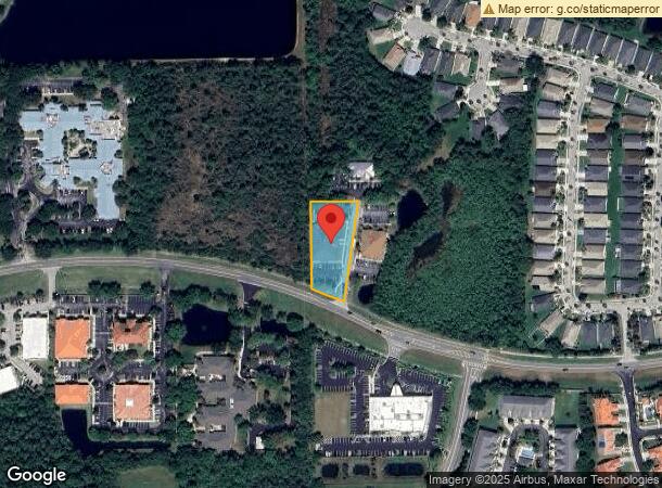  640 Classic Ct, Melbourne, FL Parcel Map