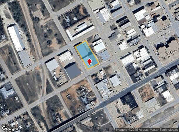 218 W 3Rd St, Sweetwater, TX Parcel Map