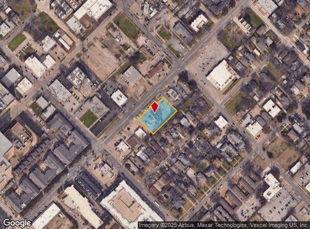  4314 Live Oak St, Dallas, TX Parcel Map