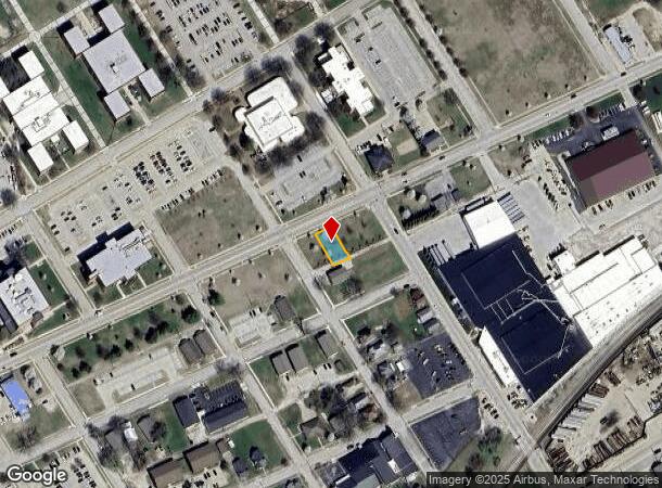  1505 N 2Nd St, Vincennes, IN Parcel Map