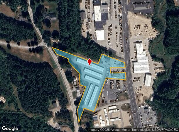 878 Center St, Auburn, ME Parcel Map