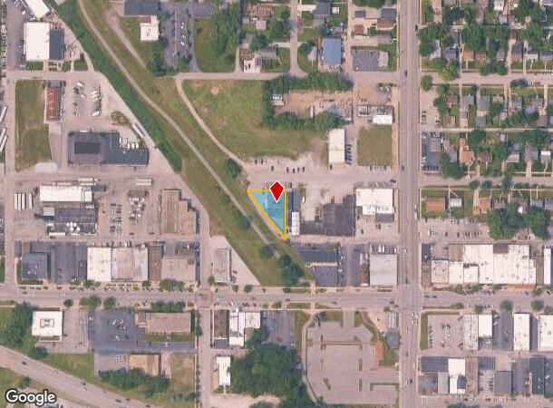  2712 Condit St, Highland, IN Parcel Map