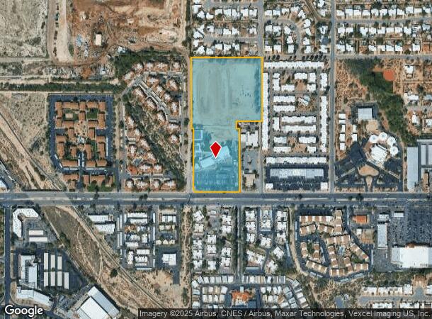7525 E Speedway Blvd, Tucson, AZ Parcel Map