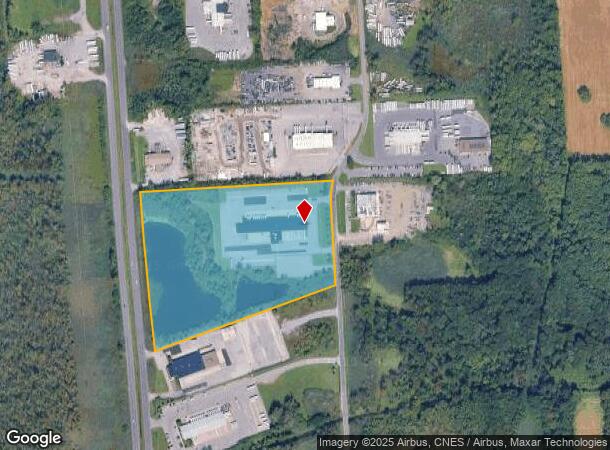  7173 Schuyler Rd, East Syracuse, NY Parcel Map