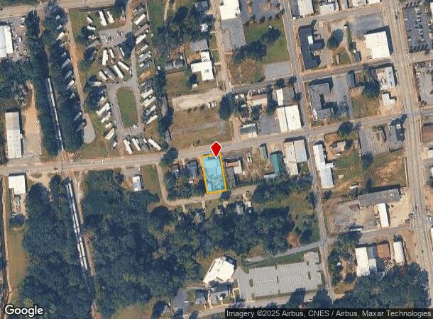  405 W Market St, Anderson, SC Parcel Map