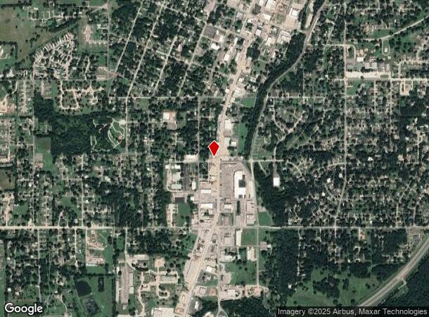 822 S Muskogee Ave, Tahlequah, OK Parcel Map