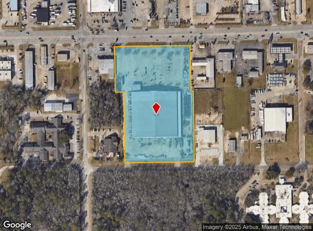 4545 College St, Beaumont, TX Parcel Map