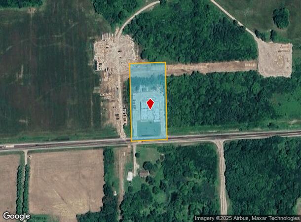  8520 Division Rd, Columbus, MI Parcel Map