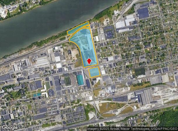 2300 3Rd Ave, Huntington, WV Parcel Map