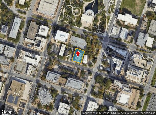  502 E 11Th St, Austin, TX Parcel Map