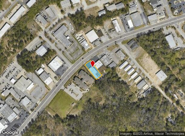 6004 Two Notch Rd, Columbia, SC Parcel Map