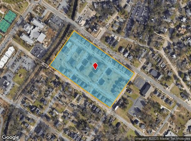  1130 Oglethorpe St, Macon, GA Parcel Map