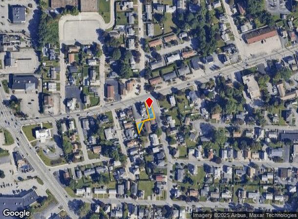 106 Phenix Ave, Cranston, RI Parcel Map