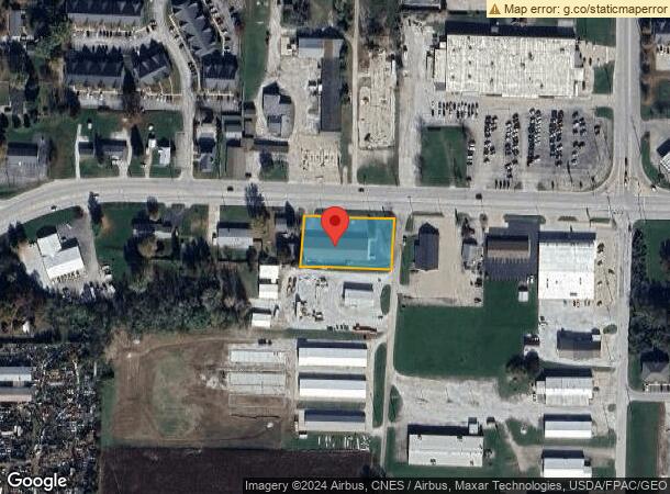  1701 W Jackson St, Macomb, IL Parcel Map