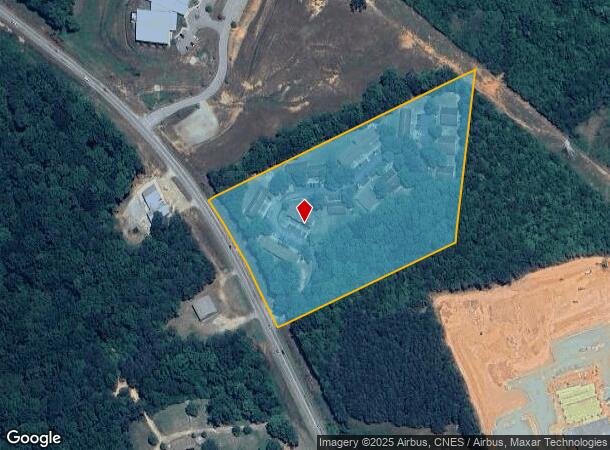  309 Exchange Dr, Laurens, SC Parcel Map