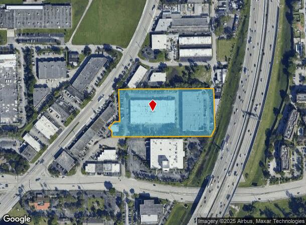  1401 Sw 10Th Ave, Pompano Beach, FL Parcel Map