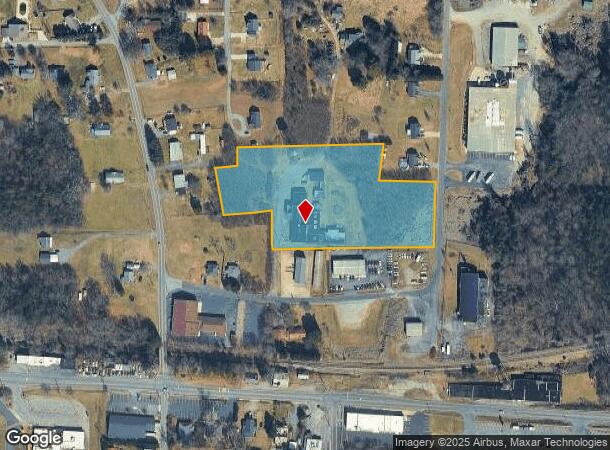  101 1St Ave Ne, Hildebran, NC Parcel Map