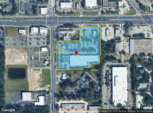 10918 W Colonial Dr, Ocoee, FL Parcel Map