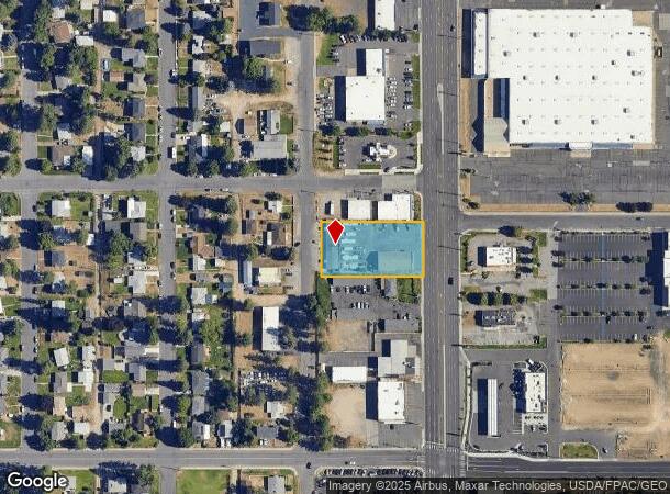  6813 N Division St, Spokane, WA Parcel Map
