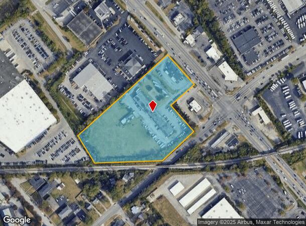  208 W New Circle Rd, Lexington, KY Parcel Map