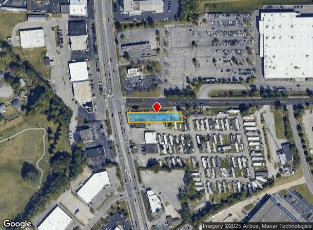  1077 E New Circle Rd, Lexington, KY Parcel Map