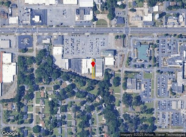  1713 Watson Blvd, Warner Robins, GA Parcel Map