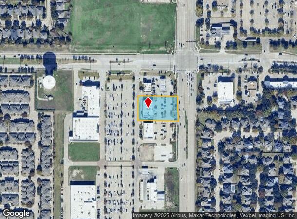  116 S Custer Rd, Mckinney, TX Parcel Map