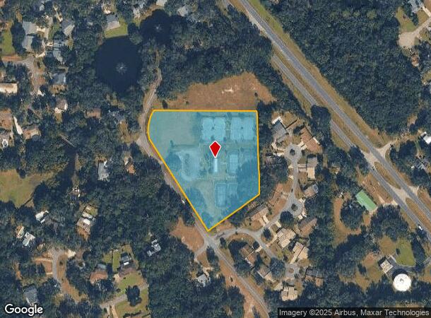  2930 Brandywine Rd, Deland, FL Parcel Map