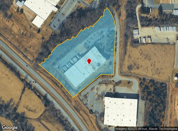3181 Progress Dr, Lincolnton, NC Parcel Map
