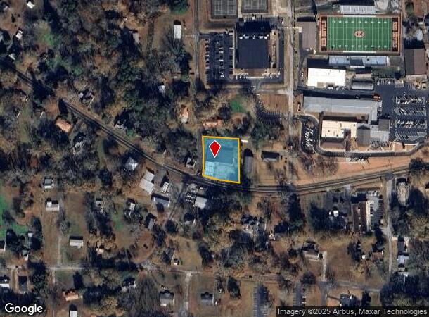 614 W College St, Bowdon, GA Parcel Map