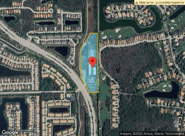  16100 Livingston Rd, Naples, FL Parcel Map