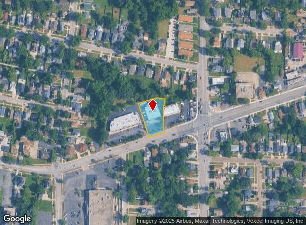  924 E New York St, Aurora, IL Parcel Map