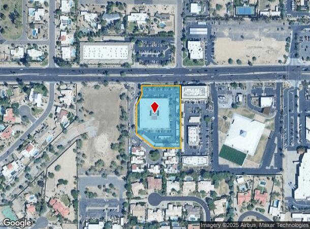 4545 E Shea Blvd, Phoenix, AZ Parcel Map