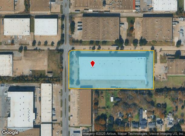 1202 Avenue R, Grand Prairie, TX Parcel Map