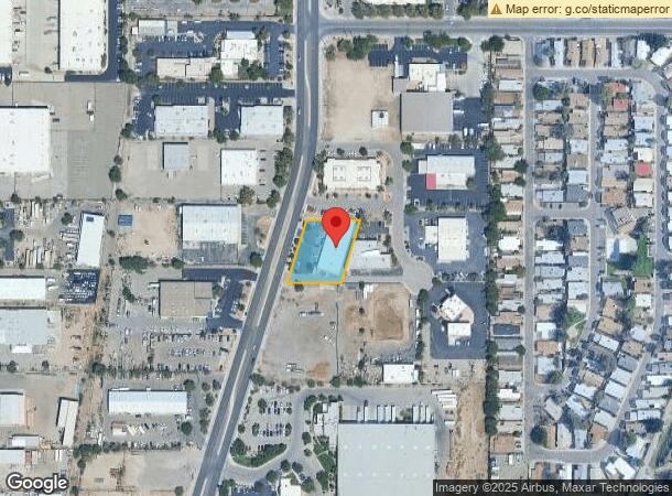  8414 Jefferson St Ne, Albuquerque, NM Parcel Map