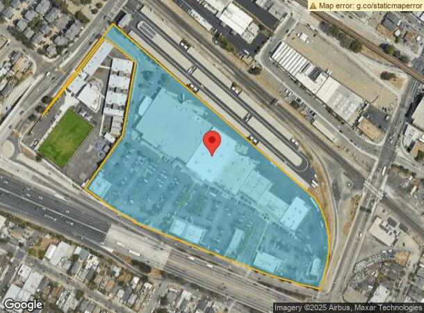  1100 29Th Ave, Oakland, CA Parcel Map