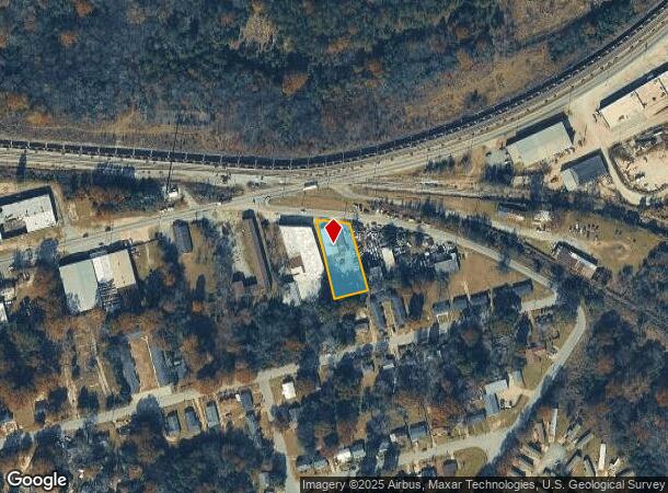  2514 E Central St, Columbus, GA Parcel Map