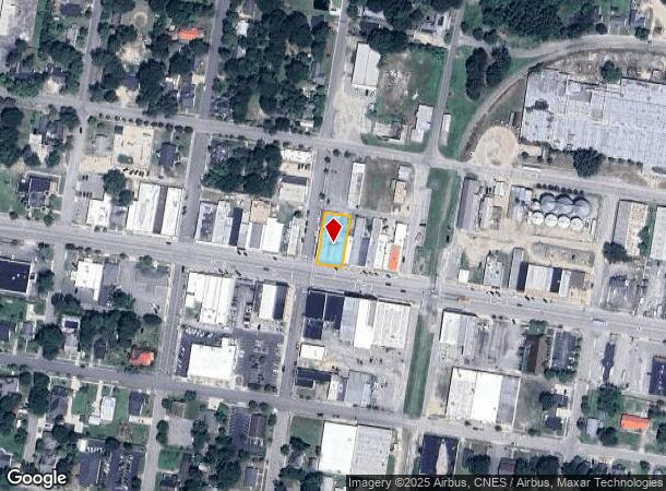 116 N N A 118B S Broad St & 106 Second St St, Saint Pauls, NC Parcel Map
