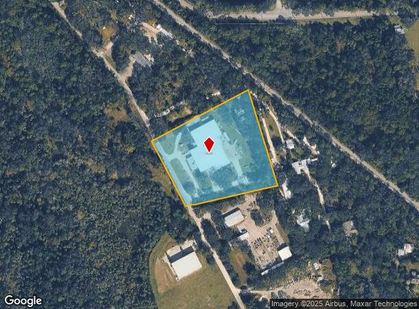  1601 Tionia Rd, New Smyrna Beach, FL Parcel Map