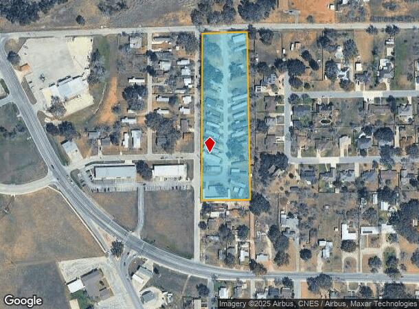 1606 Frances Ave, Pleasanton, TX Parcel Map