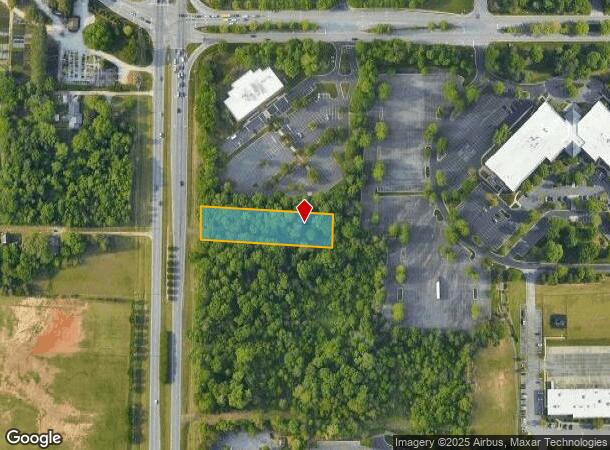  7710 The Oaks Ln, High Point, NC Parcel Map