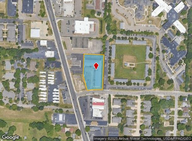  1206 N Main St, North Canton, OH Parcel Map