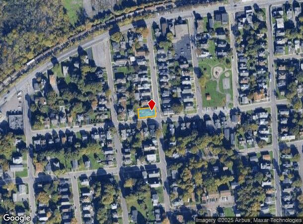  118 Abell Ave, Syracuse, NY Parcel Map