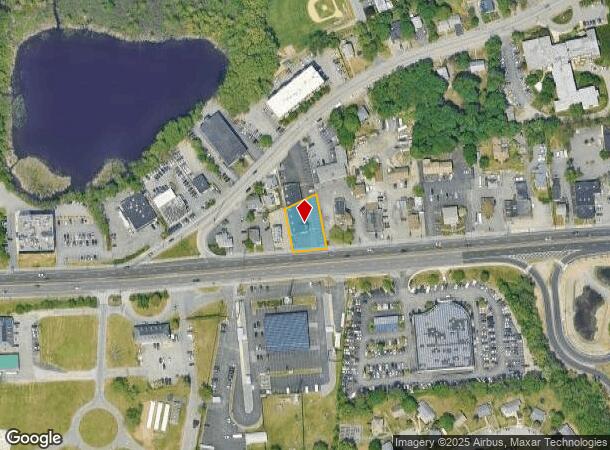 421 Worcester Rd, Framingham, MA Parcel Map