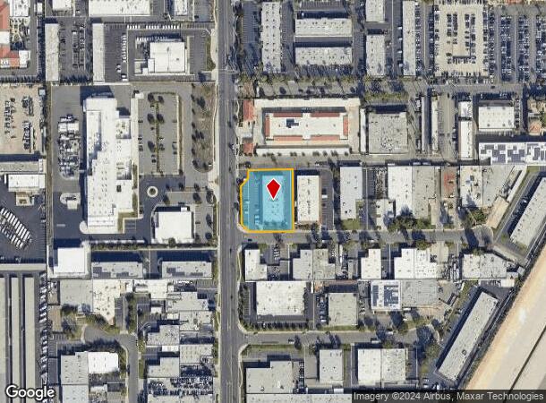  17330 Newhope St, Fountain Valley, CA Parcel Map