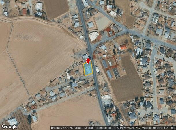 10262 Socorro Rd, El Paso, TX Parcel Map