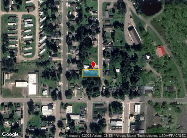 933 West St, Rib Lake, WI Parcel Map