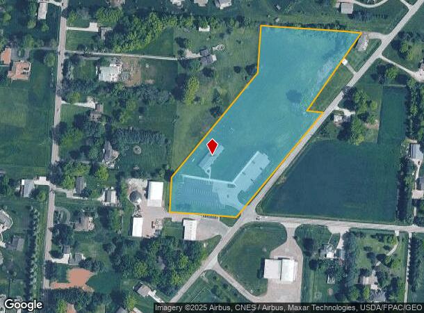 521 N Center St, Pickerington, OH Parcel Map