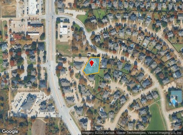 1209 Bent Oaks Ct, Denton, TX Parcel Map